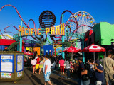 Funny day @ the Pacific ParK, Santa Monica Pier, Los Angeles CA