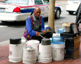 Powell & Market Sts., SF: music anywhere