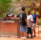 Navajo BBQ @ Monument Valley