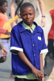 Malawi boy poses