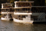 Cruising on the Zambezi river