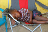 Sleeping Child -- Roatan, Honduras