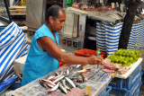 At the market