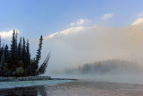 A misty morning at Goddess Bay