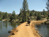 Riding in between the lakes