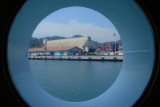 DSC01658 - Part of the dock through our porthole