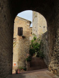 Alley in San Gimignano