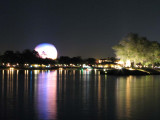 Epcot Center by night