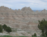 Badlands National Park - cold and windy