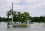 Camp Memory Closed by Spillway Opening - 2008