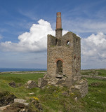 Ruins Of Botallack Tin Mine Engine House