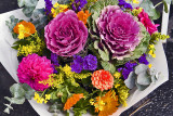 Bouquet with Cabbage Roses<br> by inframan