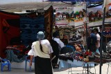 crafts market at Plaza de Ponchos, Otavalo