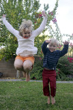 Cousins Jumping