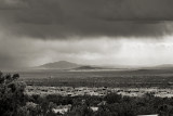 storm on the western horizon