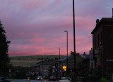 Lees Road sunset