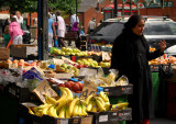 Fruit stall Oldham Market