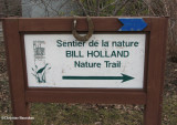 Bill Holland trail sign