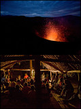 beneath Yasur volcano