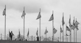 Flags Around The Washington Monument