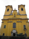 The Franciscan church from up close (built 1736-1755).