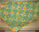 One patch crib quilt, 2006 (France)