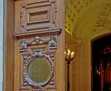 Entrance to the Lotos Club, close up