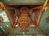 #100-Sala of Ten Reincarnations, ceiling