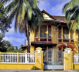 French colonial villa