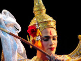Khon dancer in the role of Rama