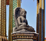 Buddha image in Borobudur style, profile