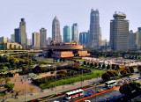 Shanghai Museum (Shanghai Bowuguan) from afar