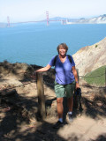 Golden Gate views from Lands End Coastal Trail