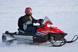 Snowmobile on the Moose River 2009 December 23rd
