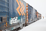 Freight train 2010 January 15th