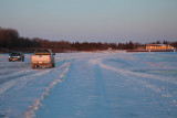 Traffic on the winter to Moose Factory 2010 March 20th