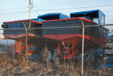 Boats in storage