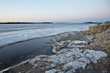 Looking up stream along the Moose River 2010 April 14th