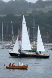 Pen Duick II lors du rassemblement de vieux gréements Douarnenez 2008