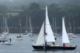 Pen Duick II lors du rassemblement de vieux grements Douarnenez 2008