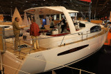 Le Feeling 55 du chantier Alliaura Marine, la plus grosse unitée du salon, superbe et impressionnant !