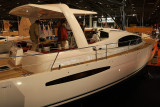 Le Feeling 55 du chantier Alliaura Marine, la plus grosse unitée du salon, superbe et impressionnant !