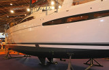 Le Feeling 55 du chantier Alliaura Marine, la plus grosse unite du salon, superbe et impressionnant !