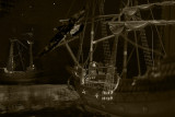 Ghost Ship Sepia