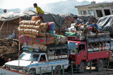 Loading an Irrawaddy ferry at Bagan