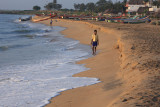Mamallapuram beach at sunrise
