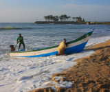 Mamallapuram beach at sunrise