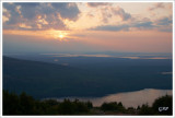 sunset on Cadillac Mountain