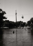 CN Tower from Centre Island 1987