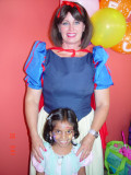 Snow White and the Birthday Gal.
